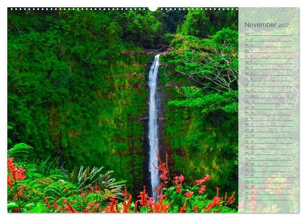 Produktbild: Malerisches Hawaii (Wandkalender 2027 DIN A2 quer), CALVENDO Monatskalender
