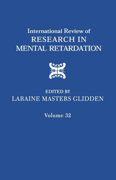 Produktbild: International Review of Research in Mental Retardation
