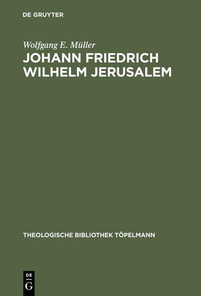 Produktbild: Johann Friedrich Wilhelm Jerusalem