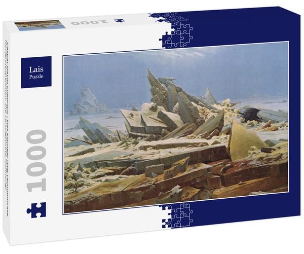 Produktbild: Lais Puzzle Caspar David Friedrich - Das Eismeer (Die verungl&uuml;ckte Nordpolexpedition, Die verungl&uuml;ckte Hoffnung) 1000 Teile