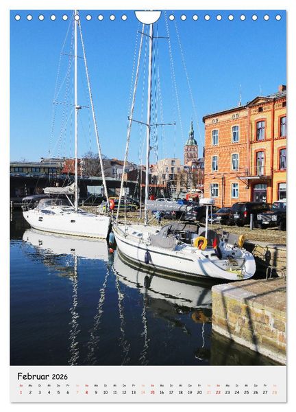 Produktbild: Stralsund - Altstadt und Hafen (Wandkalender 2026 DIN A4 hoch), CALVENDO Monatskalender