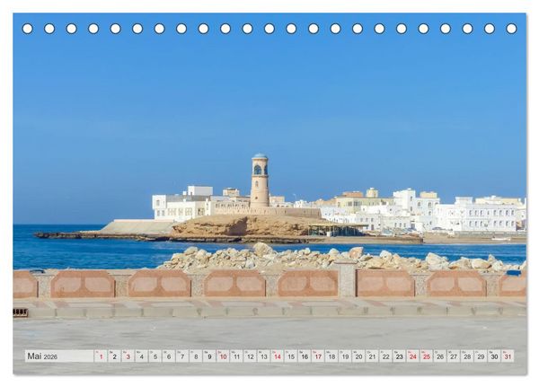 Produktbild: Oman - Historische Perle des Orients (Tischkalender 2026 DIN A5 quer), CALVENDO Monatskalender