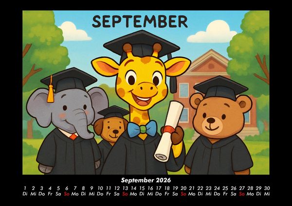 Produktbild: Nala entdeckt ihren Beruf als &Auml;rztin 2026 Fotokalender DIN A3