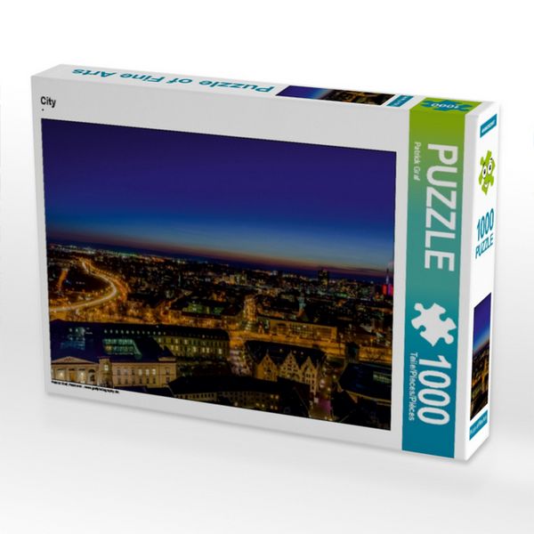 CALVENDO Puzzle City | 1000 Teile Lege-Größe 64 × 48 cm Foto-Puzzle für glückliche Stunden