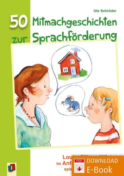 Produktbild: 50 Mitmachgeschichten zur Sprachf&ouml;rderung