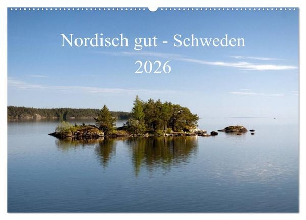 Produktbild: Nordisch gut - Schweden (Wandkalender 2026 DIN A2 quer), CALVENDO Monatskalender