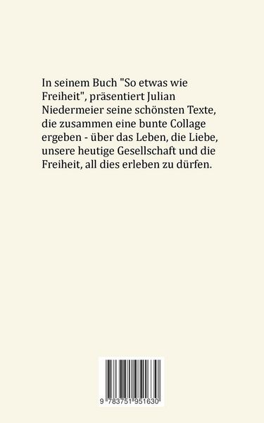 Produktbild: So etwas wie Freiheit