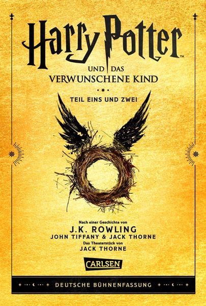 Produktbild: Harry Potter und das verwunschene Kind. Teil eins und zwei (Deutsche B&uuml;hnenfassung) (Harry Potter)