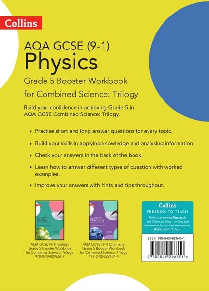 Produktbild: Aqa Gcse Physics Comb G5 Boowb