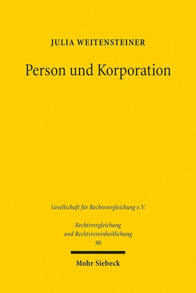 Produktbild: Person und Korporation