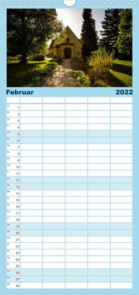 Produktbild: Familienplaner Unterhaching (Wandkalender 2022 , 21 cm x 45 cm, hoch)