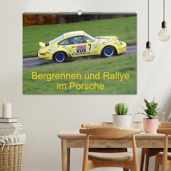 Produktbild: Bergrennen und Rallye im Porsche (Wandkalender 2026 DIN A2 quer), CALVENDO Monatskalender