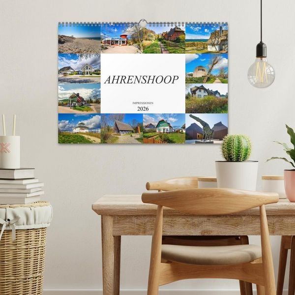 Produktbild: Ahrenshoop Impressionen (Wandkalender 2026 DIN A3 quer), CALVENDO Monatskalender