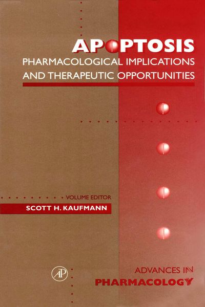Produktbild: Apoptotis: Pharmacological Implications and Therapeutic Opportunities