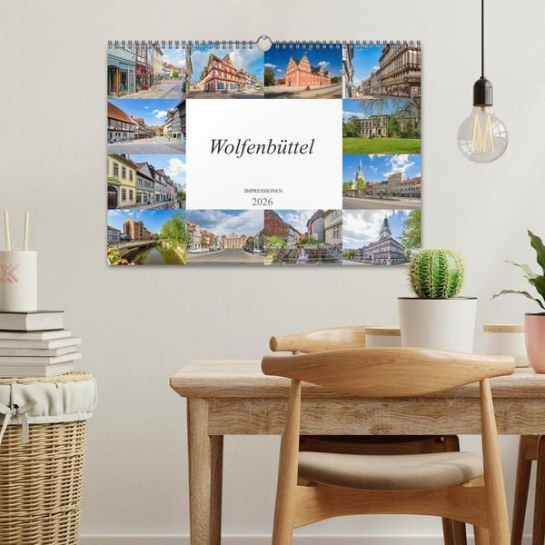 Produktbild: Wolfenb&uuml;ttel Impressionen (Wandkalender 2026 DIN A3 quer), CALVENDO Monatskalender