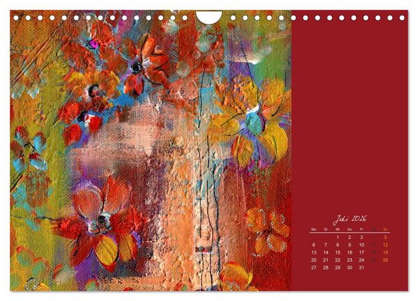 Produktbild: Blumenduft (Wandkalender 2026 DIN A4 quer), CALVENDO Monatskalender