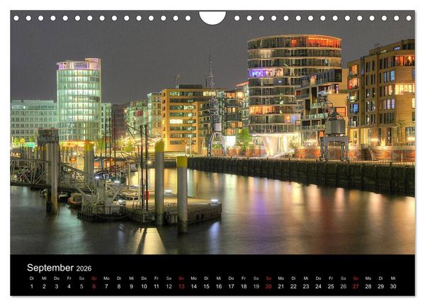 Produktbild: Hamburg (Wandkalender 2026 DIN A4 quer), CALVENDO Monatskalender