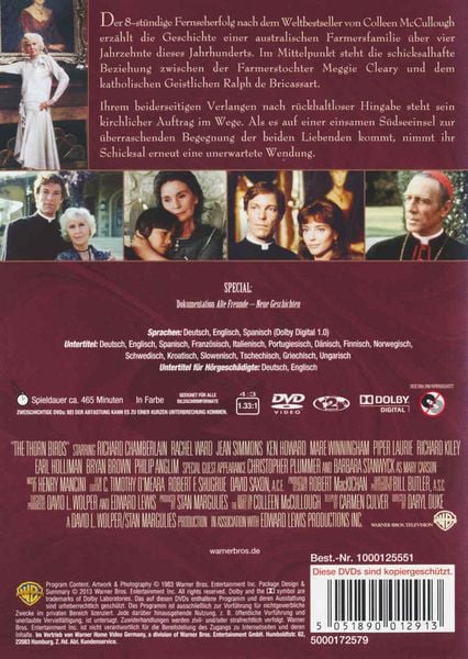 Produktbild: Die Dornenv&ouml;gel [4 DVDs]