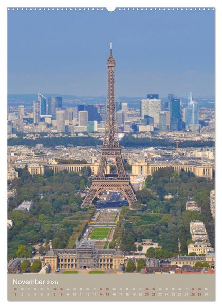Produktbild: Erlebe mit mir Paris (hochwertiger Premium Wandkalender 2026 DIN A2 hoch), Kunstdruck in Hochglanz