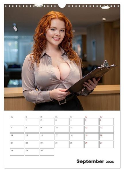 Produktbild: Schreibtischs&uuml;nden (Wandkalender 2026 DIN A3 hoch), CALVENDO Monatskalender