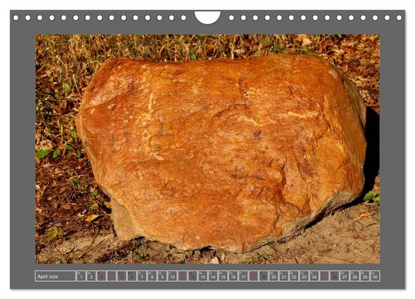 Produktbild: Gesteine und mineralische Bildungen (Wandkalender 2026 DIN A4 quer), CALVENDO Monatskalender