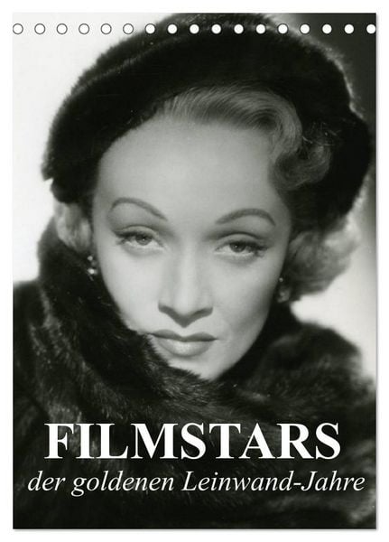 Produktbild: Filmstars der goldenen Leinwandjahre (Tischkalender 2026 DIN A5 hoch), CALVENDO Monatskalender