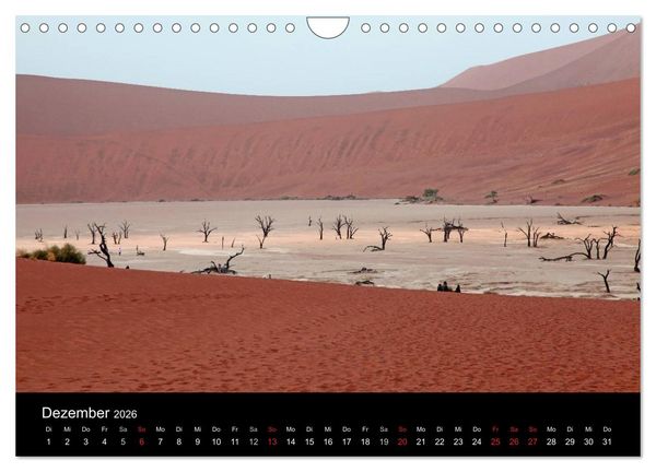 Produktbild: Eindr&uuml;cke aus Namibia (Wandkalender 2026 DIN A4 quer), CALVENDO Monatskalender