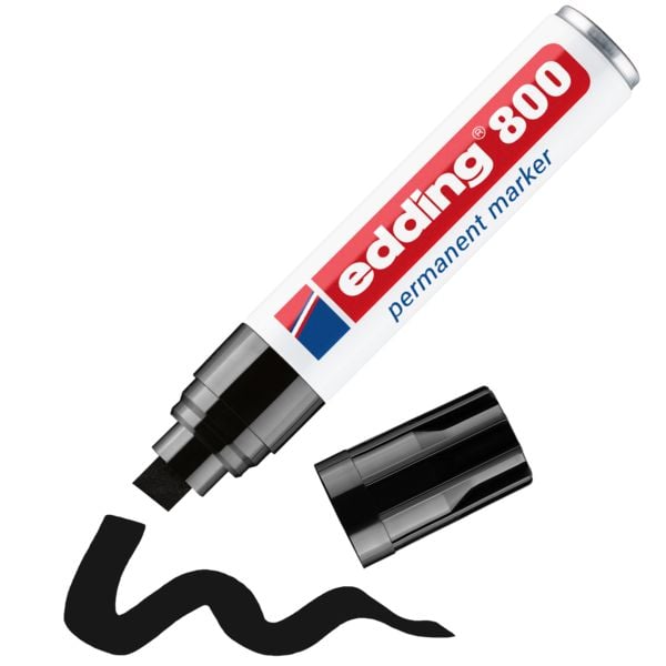 Produktbild: EDDING&reg; Permanent Marker 800, schwarz