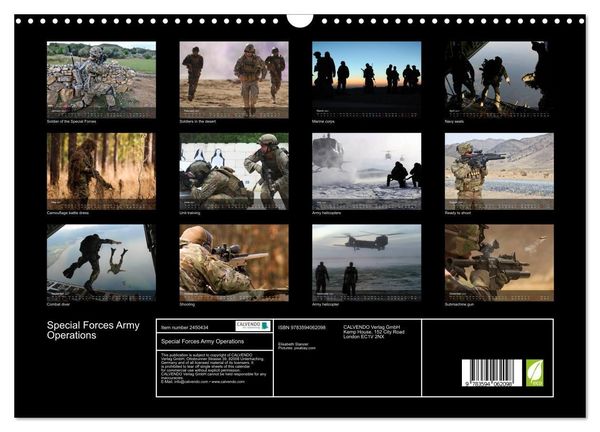 Produktbild: Special Forces Army Operations (Wall Calendar 2027 DIN A3 landscape), CALVENDO 12 Month Wall Calendar