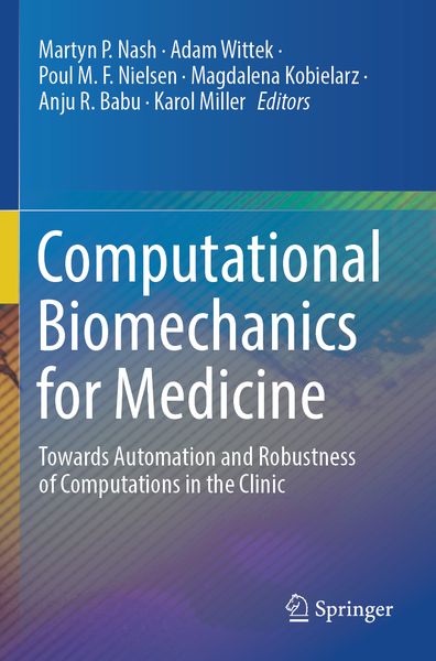 Produktbild: Computational Biomechanics for Medicine