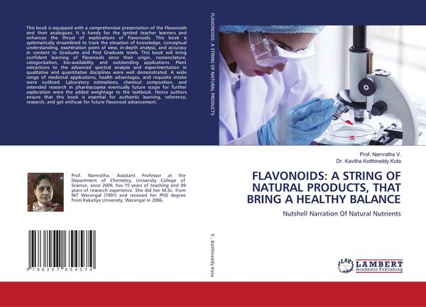 Produktbild: FLAVONOIDS: A STRING OF NATURAL PRODUCTS, THAT BRING A HEALTHY BALANCE