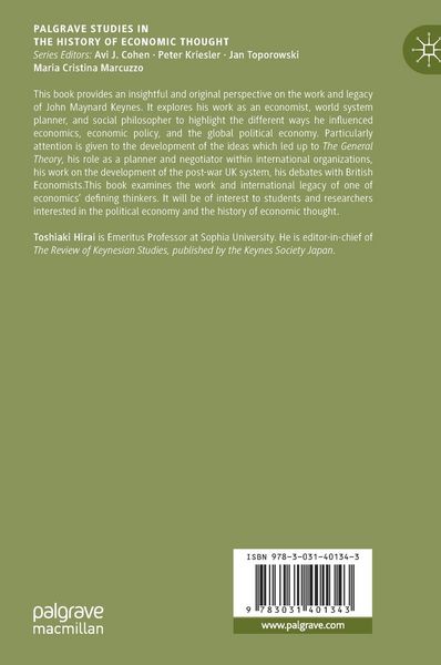Produktbild: Keynes as an Economist, World System Planner and Social Philosopher