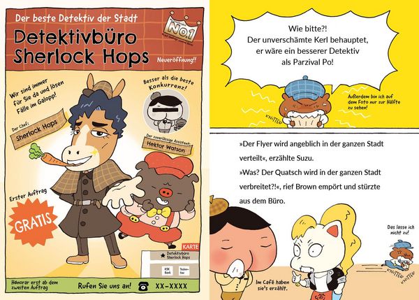 Produktbild: Detektiv Parzival Po (6) &ndash; Detektivb&uuml;ro in Gefahr