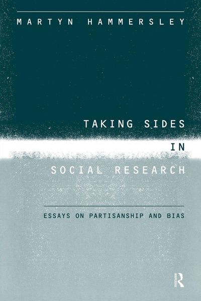 Produktbild: Taking Sides in Social Research