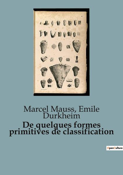 Produktbild: De quelques formes primitives de classification