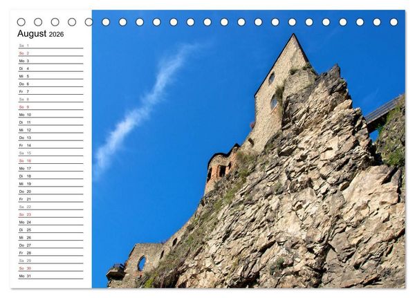 Produktbild: Tschechien - Die Burg Strekov (Tischkalender 2026 DIN A5 quer), CALVENDO Monatskalender