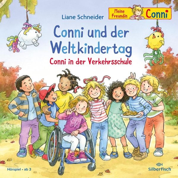 Conni und der Weltkindertag / Conni in der Verkehrsschule - Liane Schneider, CD, 9783745605341