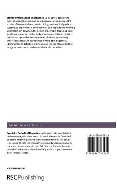 Produktbild: Electron Paramagnetic Resonance