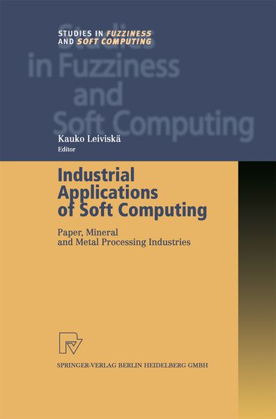 Produktbild: Industrial Applications of Soft Computing