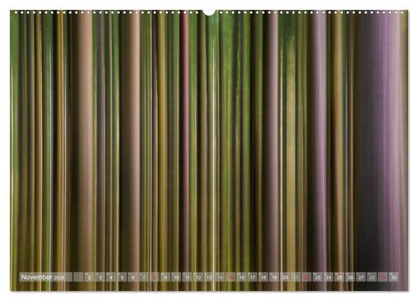 Produktbild: Atelier Wald - gemalt mit Licht (hochwertiger Premium Wandkalender 2026 DIN A2 quer), Kunstdruck in Hochglanz