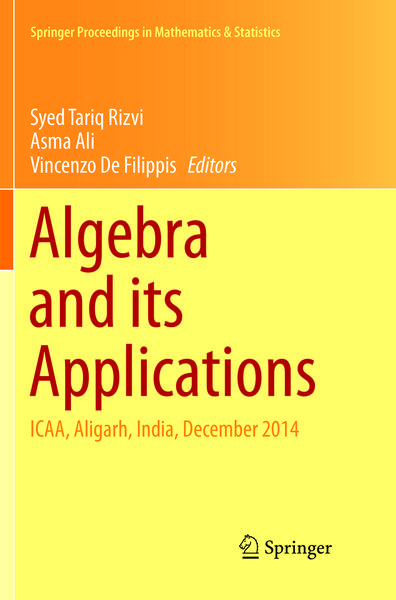 Produktbild: Algebra and its Applications