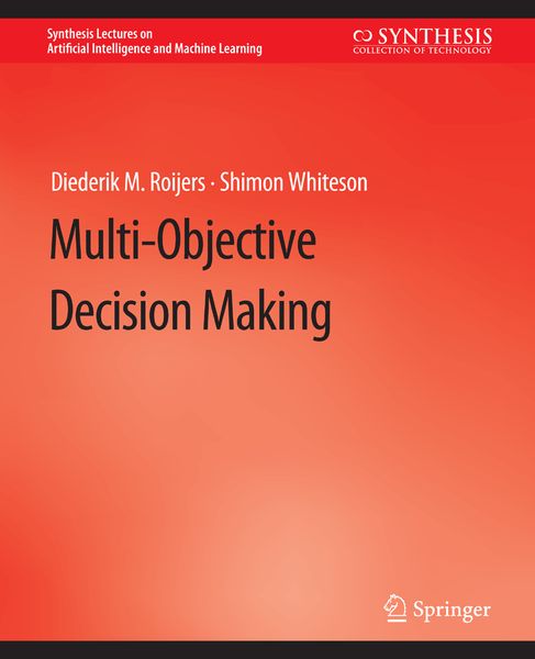 Produktbild: Multi-Objective Decision Making