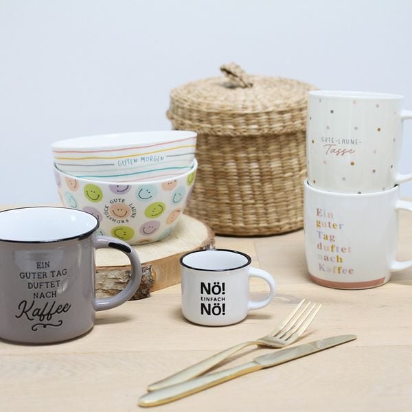 Produktbild: Tasse Gute Laune Wie sch&ouml;n, dass es dich gibt!