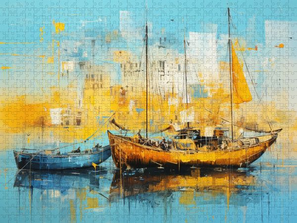 Produktbild: CALVENDO Puzzle Segelt&ouml;rn | 2000 Teile Lege-Gr&ouml;&szlig;e 90x67cm Foto-Puzzle f&uuml;r gl&uuml;ckliche Stunden