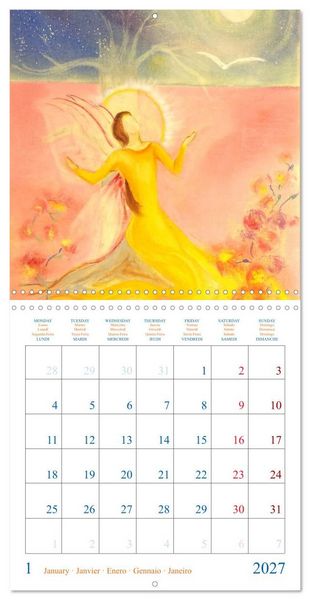 Produktbild: Colorful Fairies (Wall Calendar 2027 12 &times; 12 Inch) CALVENDO 12 Month Wall Calendar
