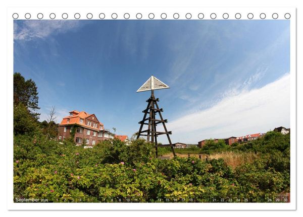 Produktbild: OP LANGEOOG (Tischkalender 2026 DIN A5 quer), CALVENDO Monatskalender
