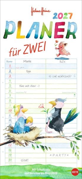 Produktbild: Helme Heine: Planer f&uuml;r zwei 2027
