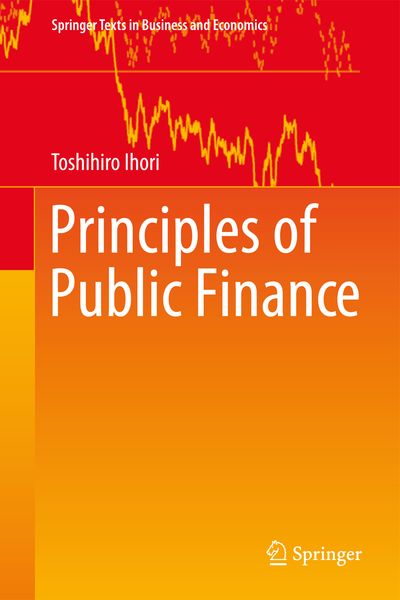 Produktbild: Principles of Public Finance