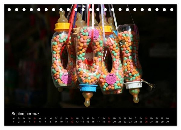 Produktbild: Jahrmarkt 2027 (Tischkalender 2027 DIN A5 quer), CALVENDO Monatskalender