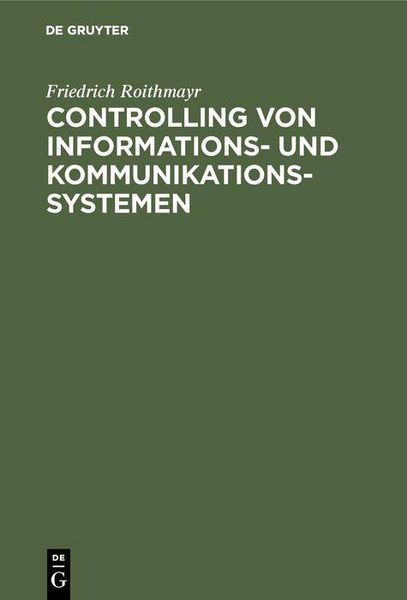 Produktbild: Controlling von Informations- und Kommunikationssystemen